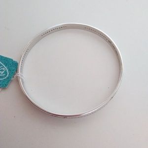 Betsey Johnson New Silver Diva Bracelet